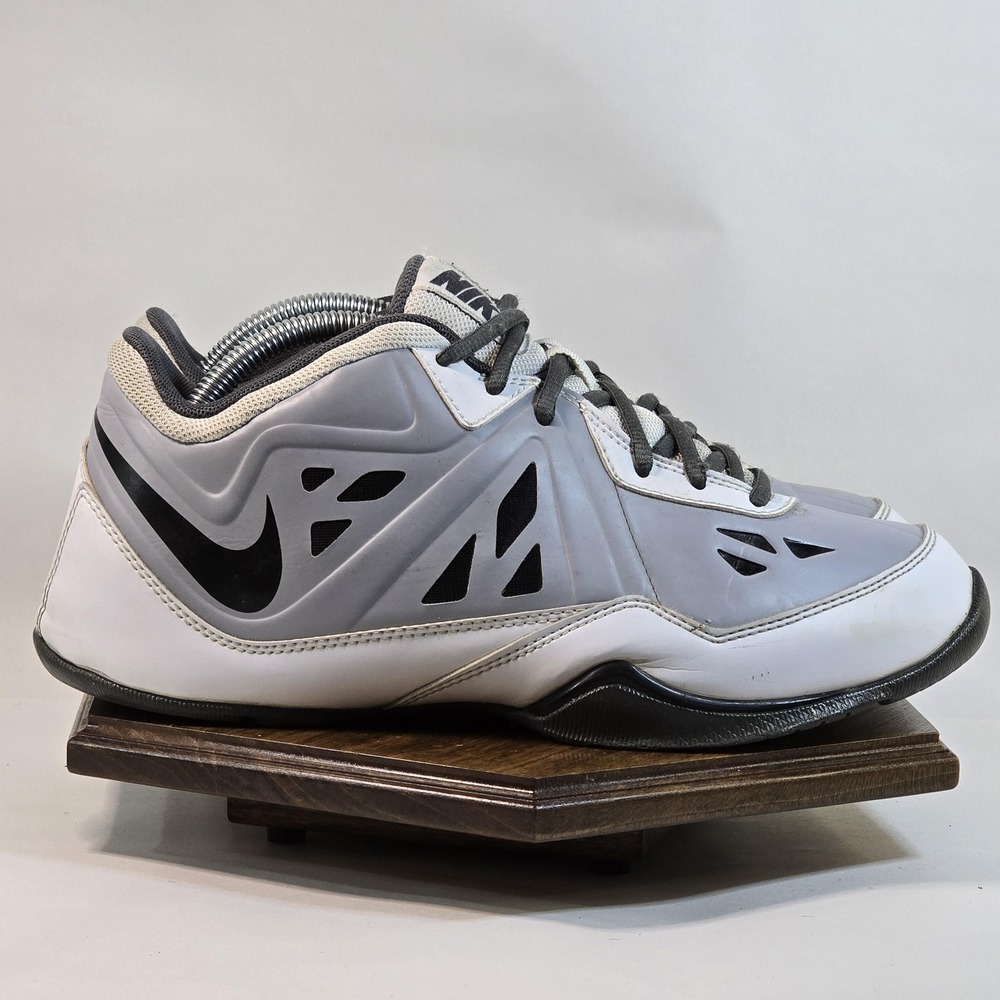 Nike Air Ring Leader Low 2 Shoes Mens Size 8.5 Basketball 637380-100 Sneakers